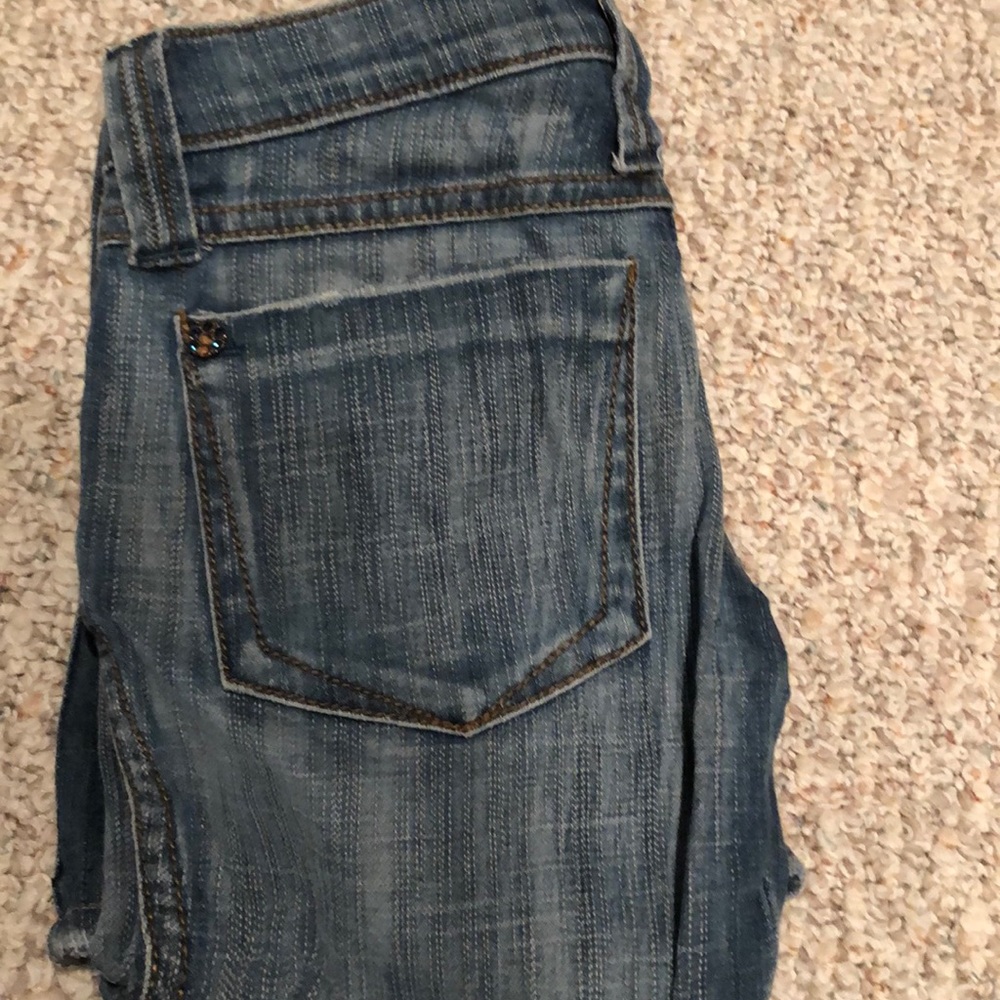 Frankie B Jeans with Flower Rhinestones
